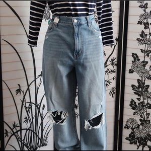 Distressed American Eagle Jeans